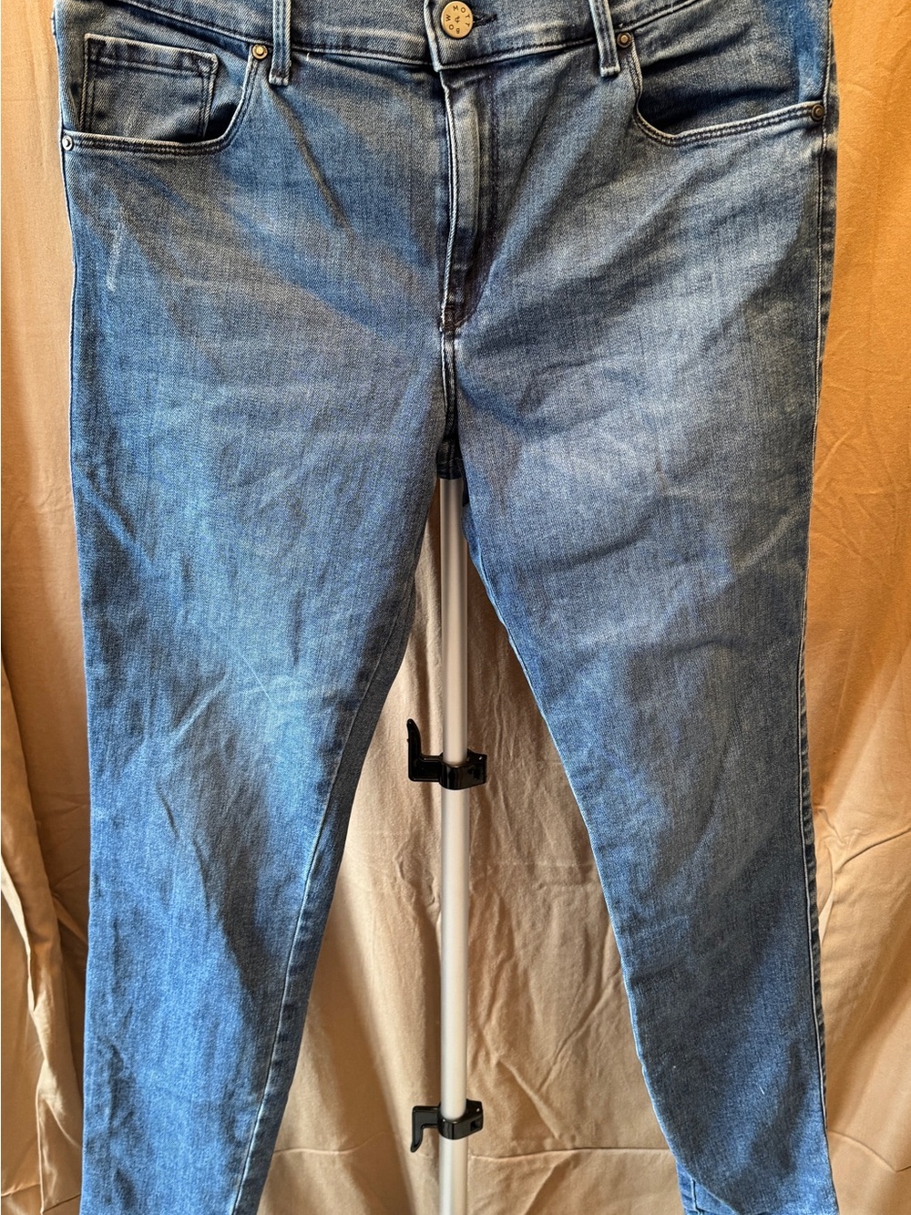 Mott & Bow Women's Skinny Jeans - Blue Denim Skinny Fit